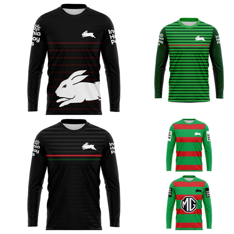 

2023 South Sydney Hares home and away jersey, men's training uniform, multiple rugby jerseys