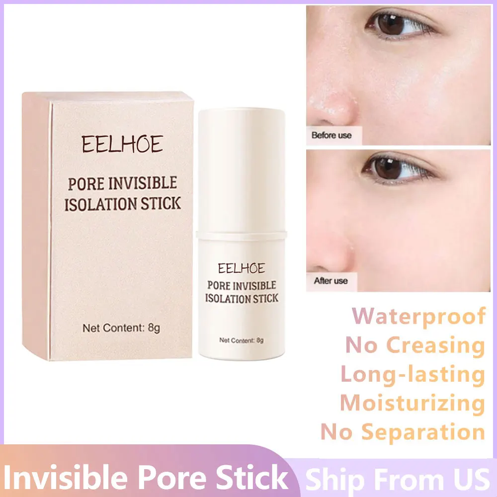 Invisible Pore Stick Makeup Primer Female Makeup Tools & Accessories No Creasing Waterproof Longlasting No Separation Elf Makeup