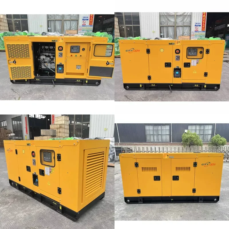 30KW 30KVA Silent Generator Set with Auto Start Remote Start Weichai Engine ATS