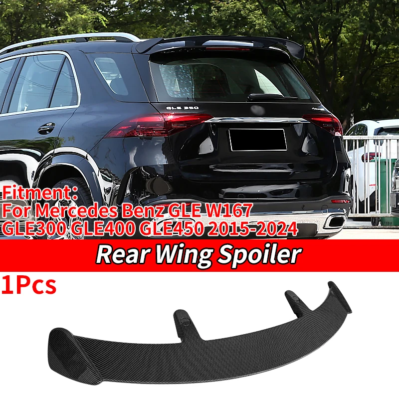 

New Style Accessory Car Rear Trunk Spoiler Lip Boot Wing Lip Extensio For Mercedes Benz GLE W167 GLE300 GLE400 GLE450 2015-2024