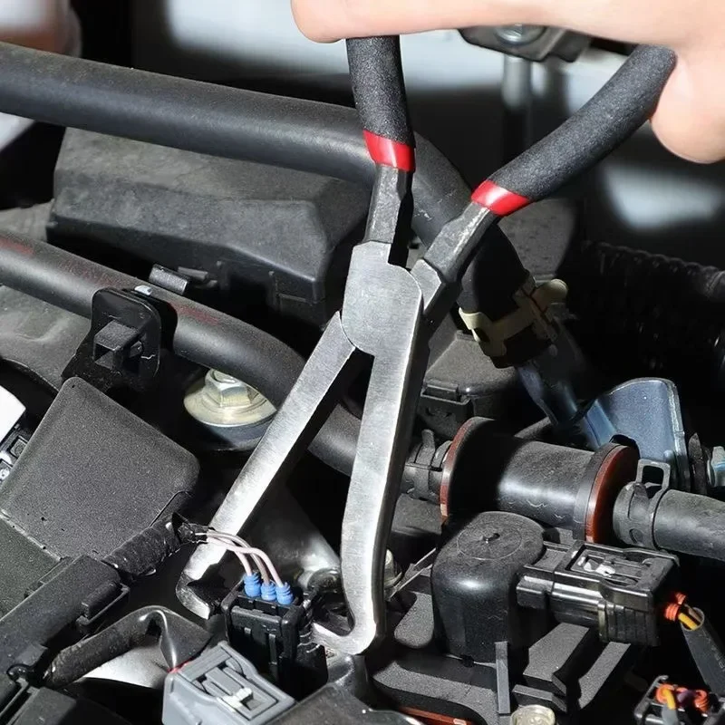5Pcs Car Electrical Disconnect Pliers Set Hose Clamp Terminal Removal Tool Kit for Auto Wire Harness Connector view 4