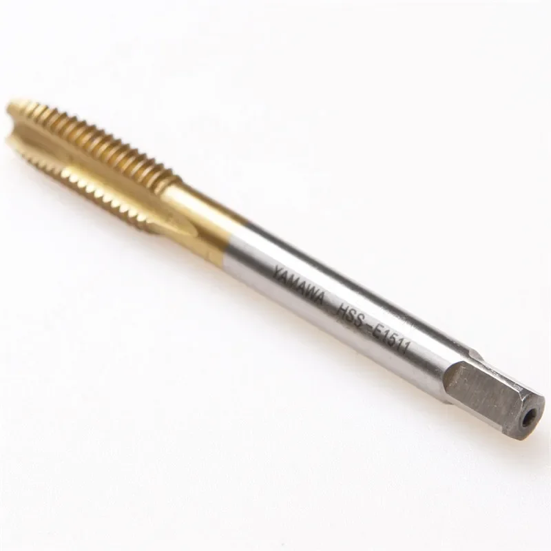 1 قطعة M4 نقطة المسمار التنصت على الأخدود المستقيم متري آلة يدوية اليد اليمنى موضوع الحفر عالية الجودة HSS #6