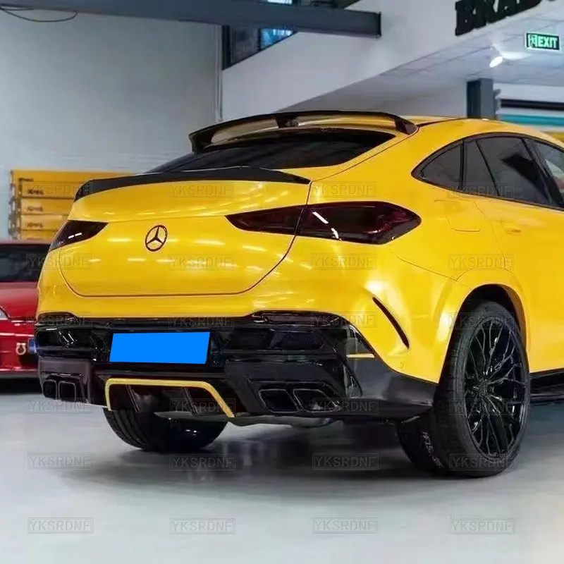 For Mercedes-Benz GLE class GLE Coupe C167 GLE350 450 GLE53 AMG GLE63 rear carbon fiber tail modification 2021 2022+