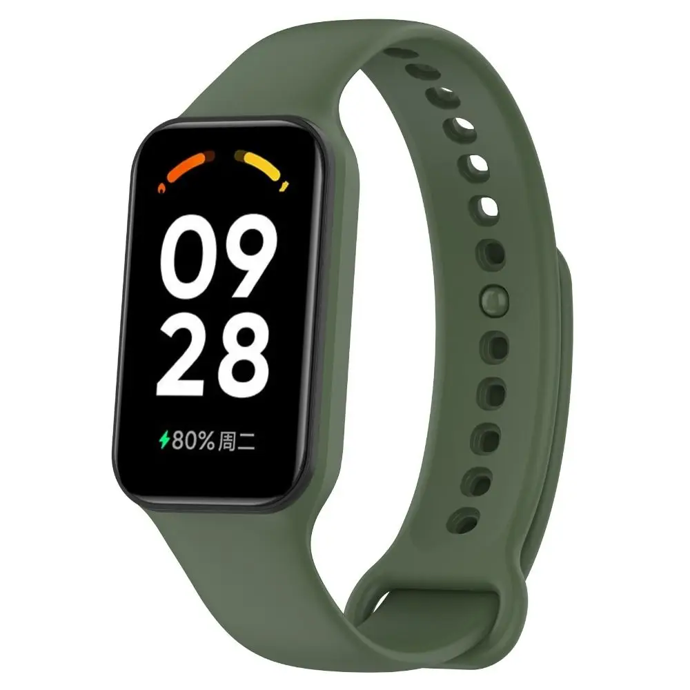 อุปกรณ์เสริมสายรัดข้อมือกีฬาสายรัดข้อมือซิลิโคนสําหรับ Redmi Smart Band 2