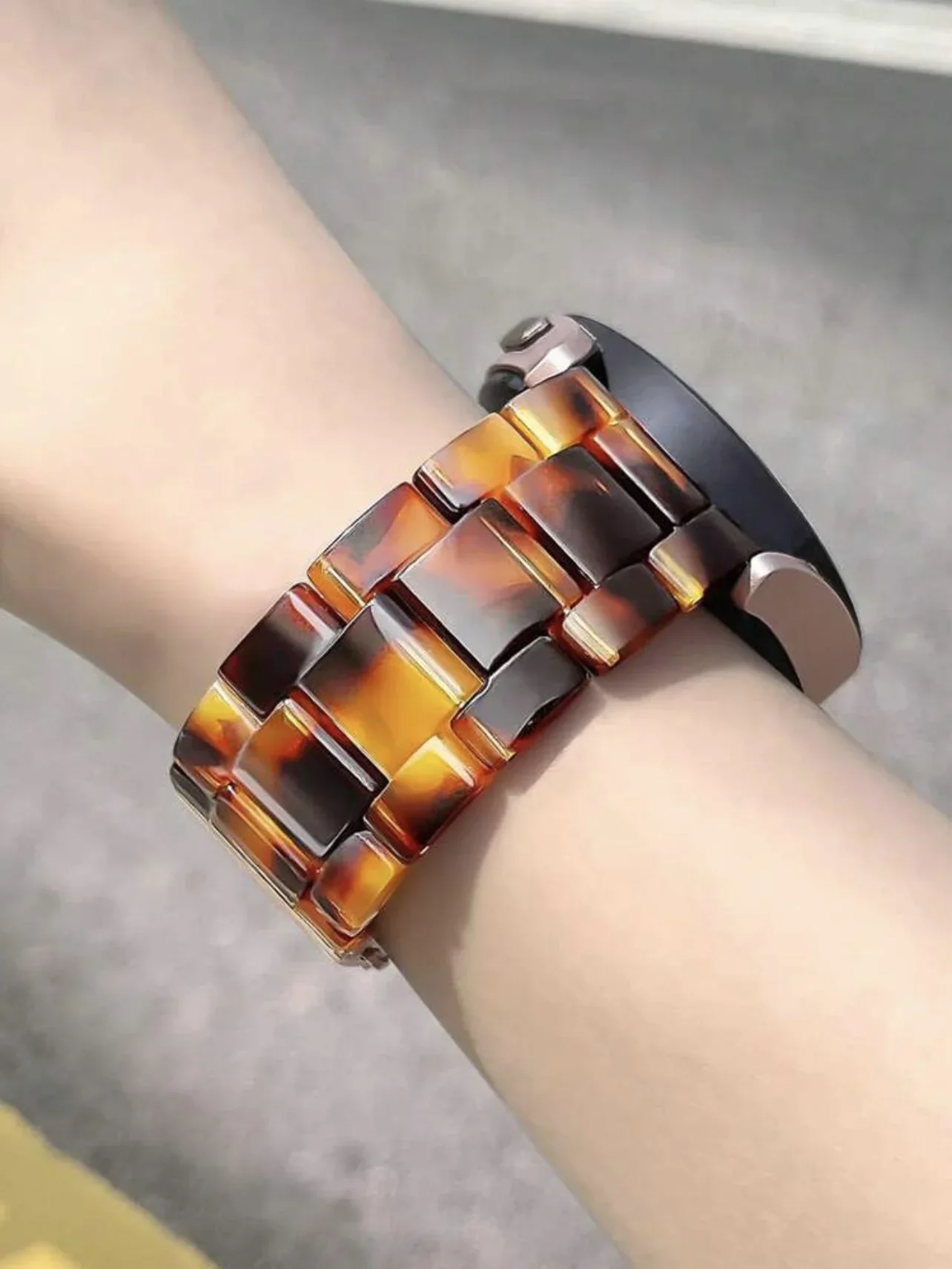 حزام سوار من الراتنج ممتاز لساعة سامسونج جالاكسي 7 FE 5 Pro 4 6 سوار كلاسيكي 44 مللي متر 40 مللي متر حلقة كوريا رياضية