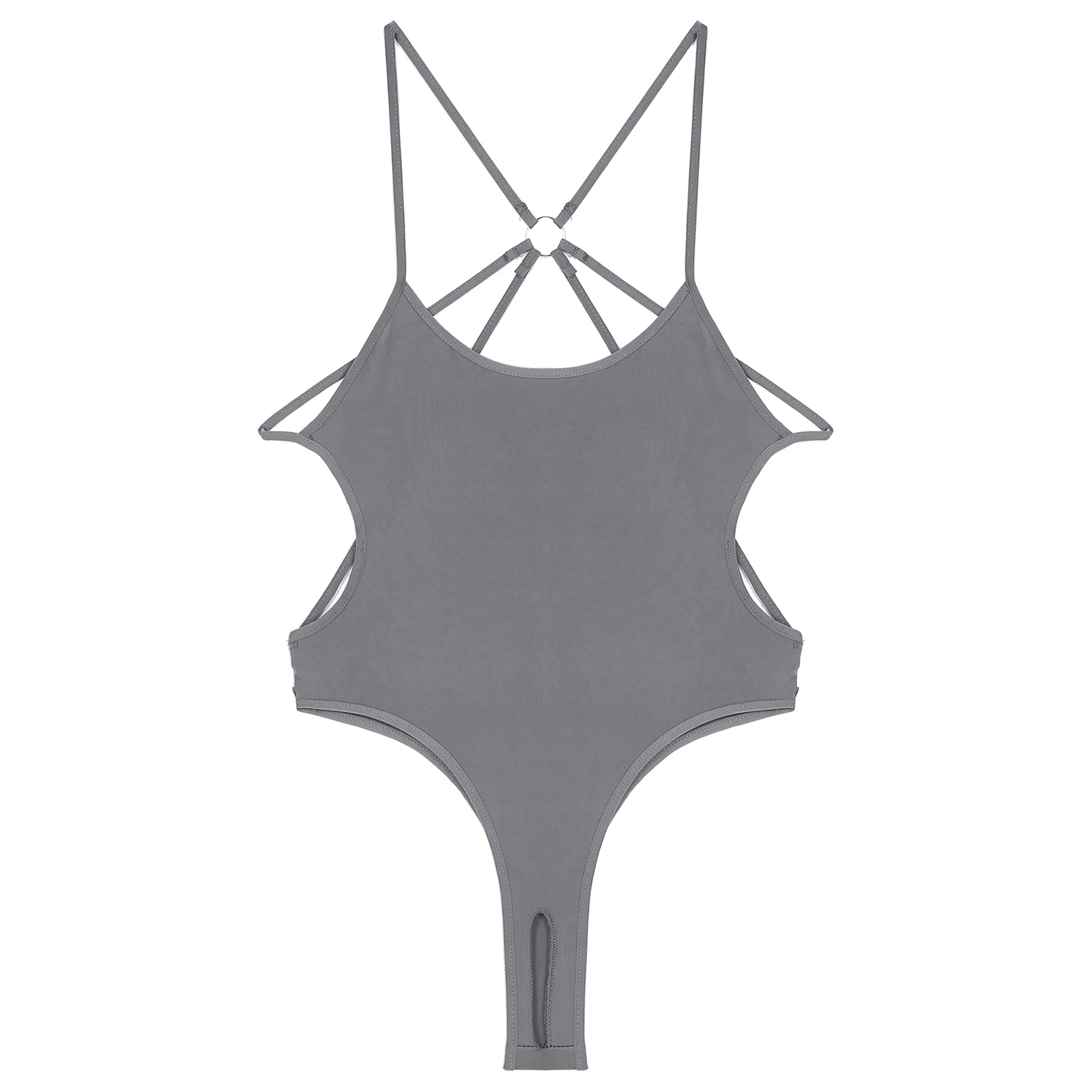 Costume da bagno intero da donna Monokini Swimwear Strappy Backless Crotchless body Beach Wear costumi da bagno Femme Sexy Lingerie