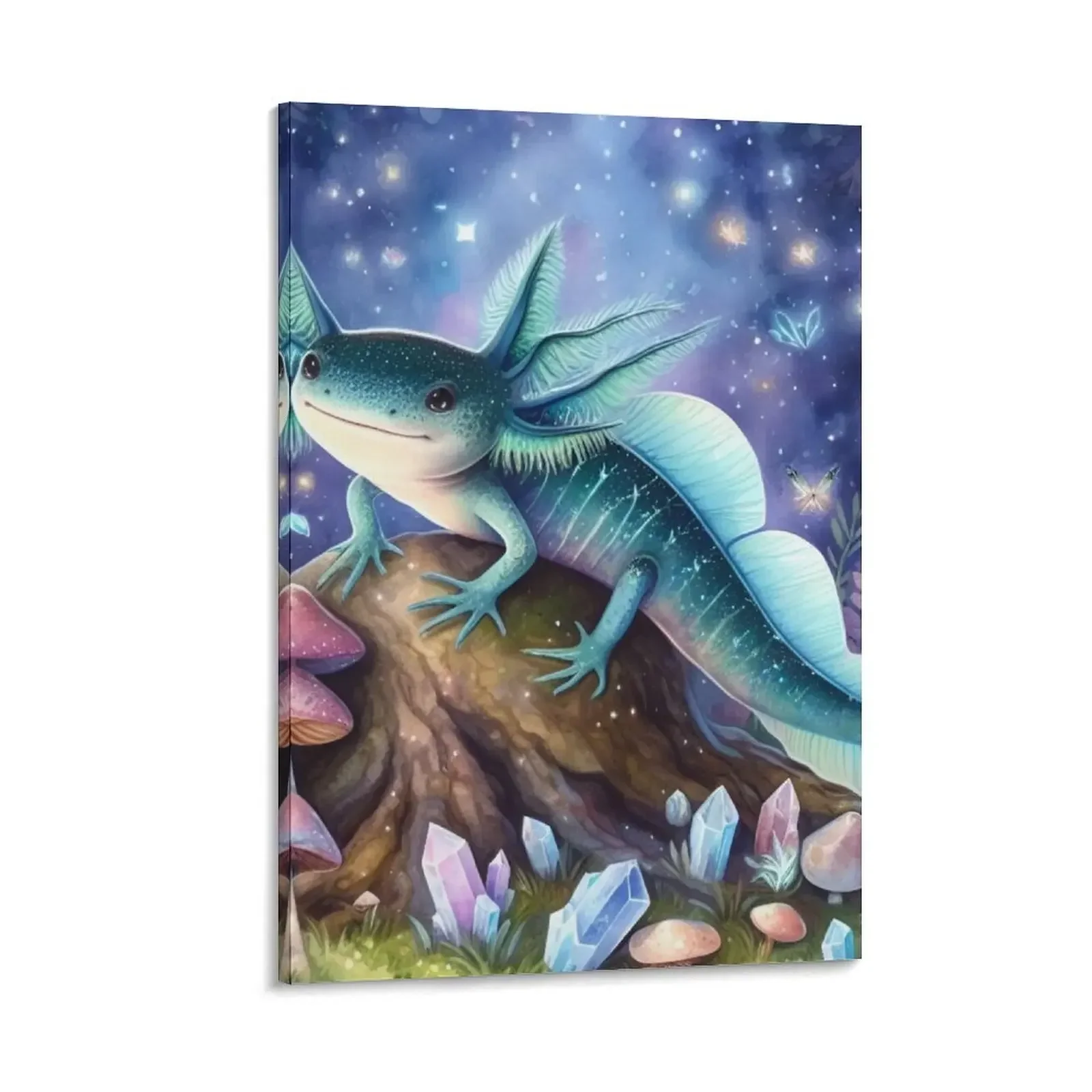 

Axolotl Art #16 Axolotl Lovers Canvas Painting modern home decoration house decoration Luxury living room decoration