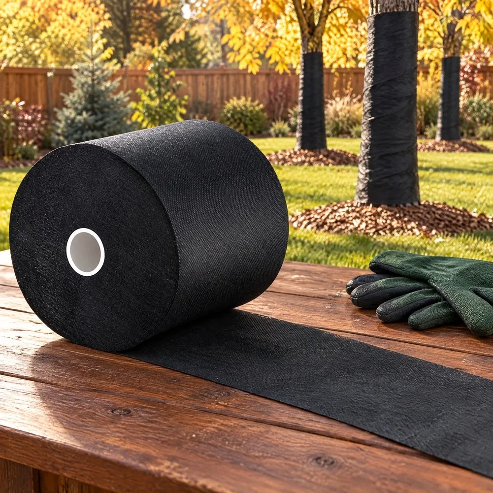 Cold-proof Tree Winter Protection Wrap Strips Tree Film Cold Protection Widened Tree Trunk Protective Cloth Wrapping Belt Parts