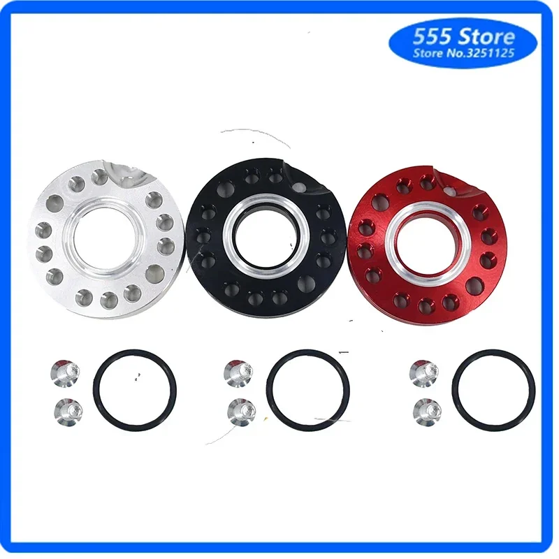 Modified carburetor multi-directional adjuster inner hole intake pipe mounting plate suitable for 50-110CC