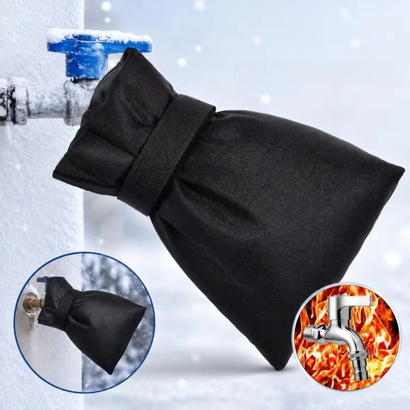 1-10PCS Winter Outdoor Faucet Cover Freeze Protection Thermal Insulation Durable for Garden Yard Home Cold Pipe Burst Prevention