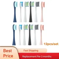 Replacement Brush Heads DuPont Soft Bristle Nozzles for Oclean X/ X PRO/ Z1/ F1/ One/ Air 2 /SE Sonic Electric Toothbrush