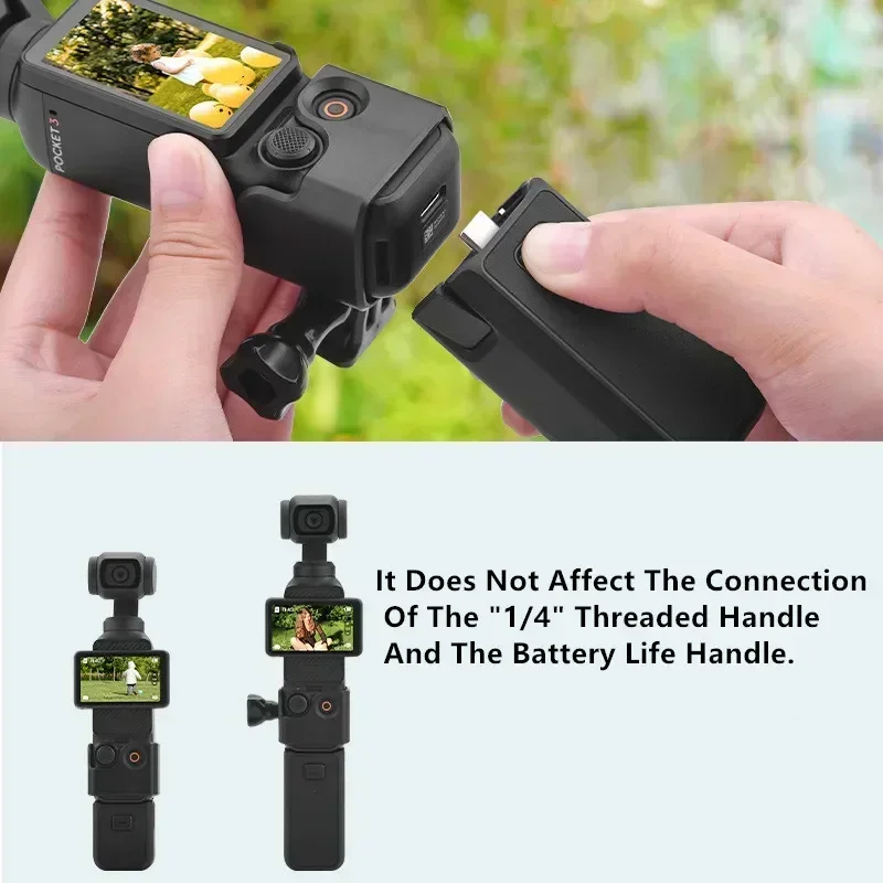 Firm Clamping Backpack Mount Horizontal Vertical Fixed Shooting Gimbal Adapter Frame for DJI Osmo Pocket 4/3 Camera Accessorie view 3