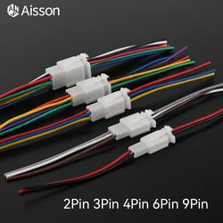 1set 2.8mm Automotive Quick Connection Electrical Wire Connector 2/3/4/6/9 Pin Male Female Cable Terminal Plug Kits Motorcycle