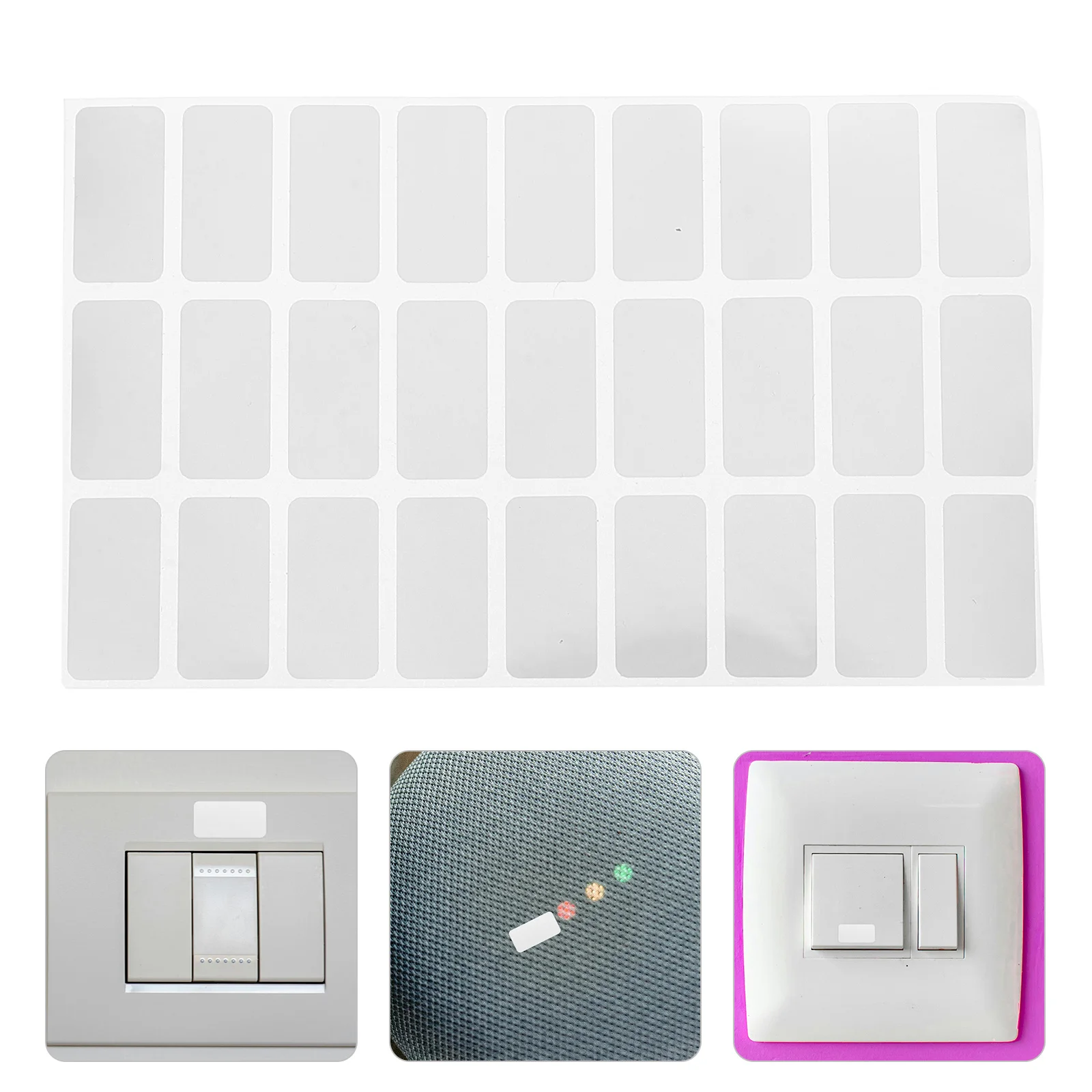 

30Pcs Long-Lasting Blackout Stickers for Electronics Heat-Resistant Adhesive Light Blocking Tape for Devices Sticker