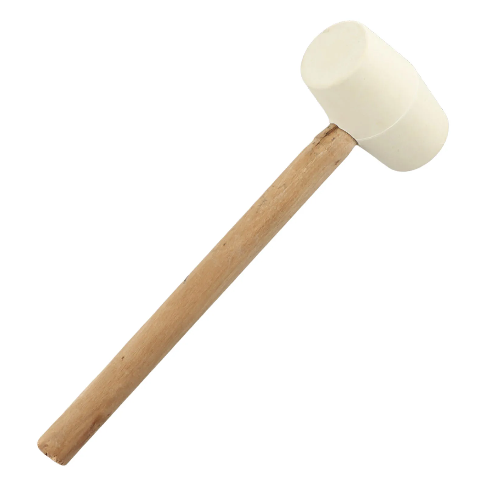 Rubber Hammer For FloorTile Installation Decoration 260x80mm Rubber Hammer Mallet With Wood Handle Hand Tools