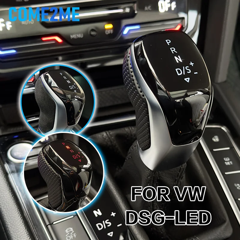 Elektronische Led Shift Handgreep Voor Vw Golf Mk6 Mk7 Passat B7 B8 Tiguan Mk2 Dsg Volkswagen Automatische Transmissie Versnellingsbak Handvat