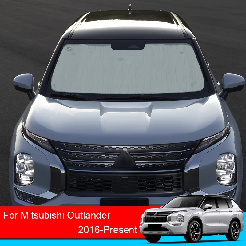 

For Mitsubishi Outlander 2016-2025 Car Sunshades UV Protection Cover Window Curtain Sun Shade Visor Windshield Car Accessory