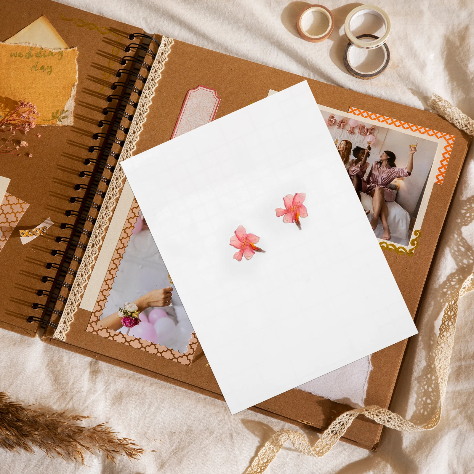 Pvc zelfklevende lamineerfilm Heldere fotobeschermfolie voor doe-het-zelf scrapbooking Afdrukbare foto's Waterdichte zelf