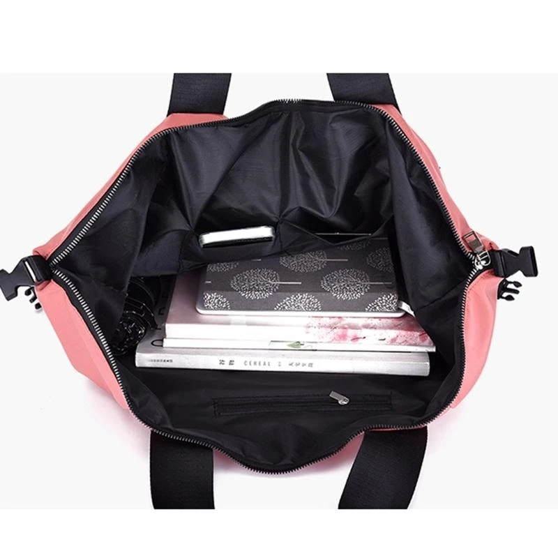 カジュアルナイロンバックパック女性ラレージキャパシティトラベルブックバッグ10代の女の子向け