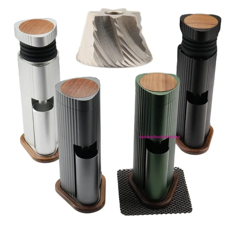 

Factory Direct 2022 New Design DC Electric Coffee Grinder include Full Certs Adapter Stainless Steel Conical Burr Good Price