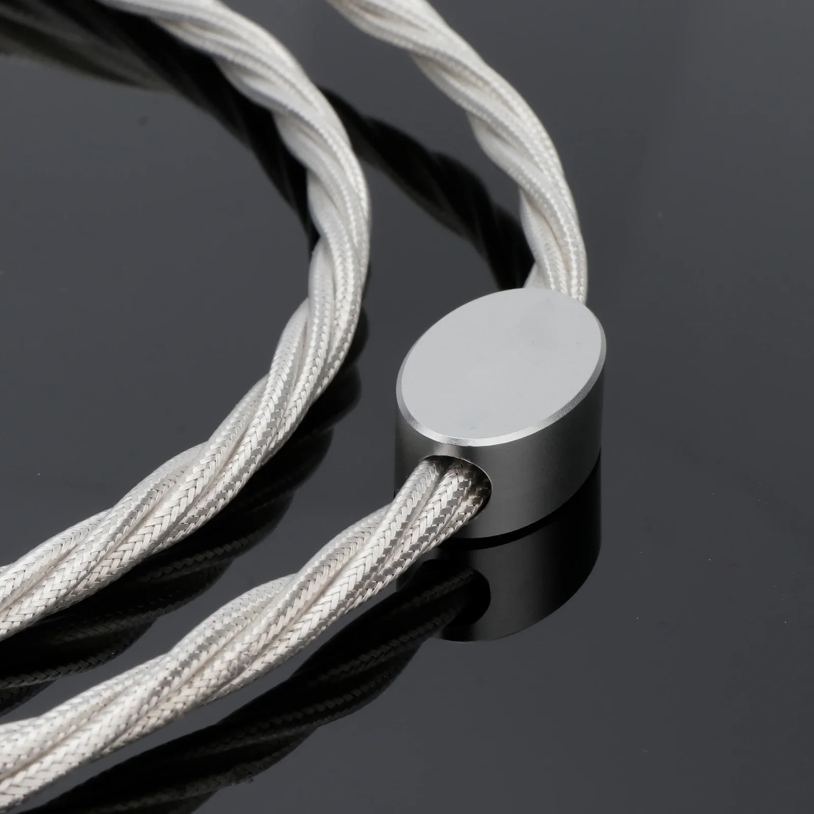 High-Fidelity Power Cable - EU/US/AU Silver Plated 6N OCC Conductor for Audiophile DAC Amplifier and Power Filters with PTFE Ins