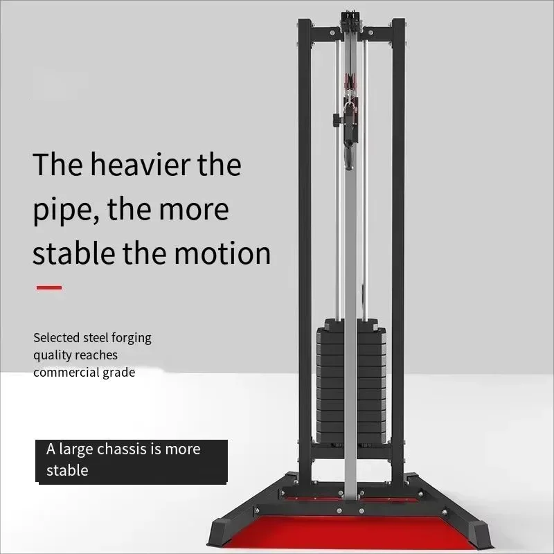 Hot sales Cross-borderCommercial And Home Gym LAT Pull Down Low Row Machine Single Cable Machine