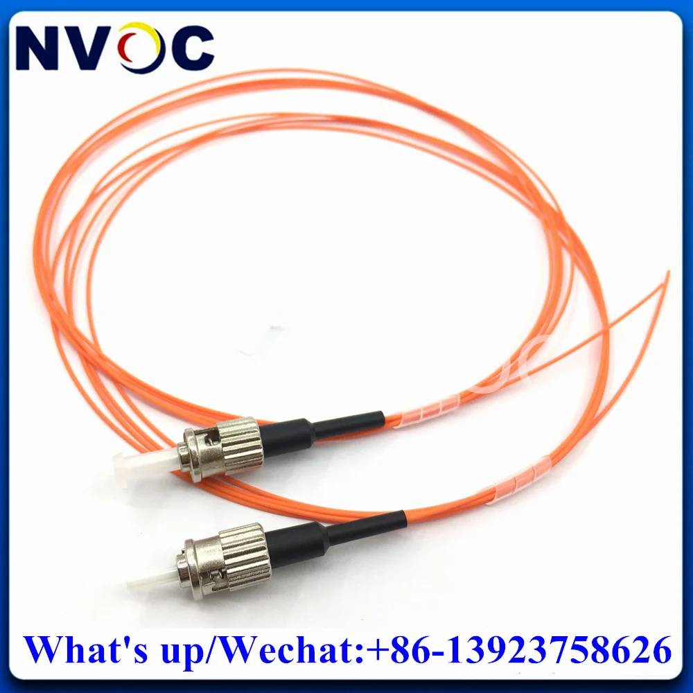 

50Pcs LC/FC/ST/SCUPC 50/125 OM2 1M Fiber Pigtail LCUPC Multi Mode Simplex 0.9mm MMF Optical Pigtail Cable Connector