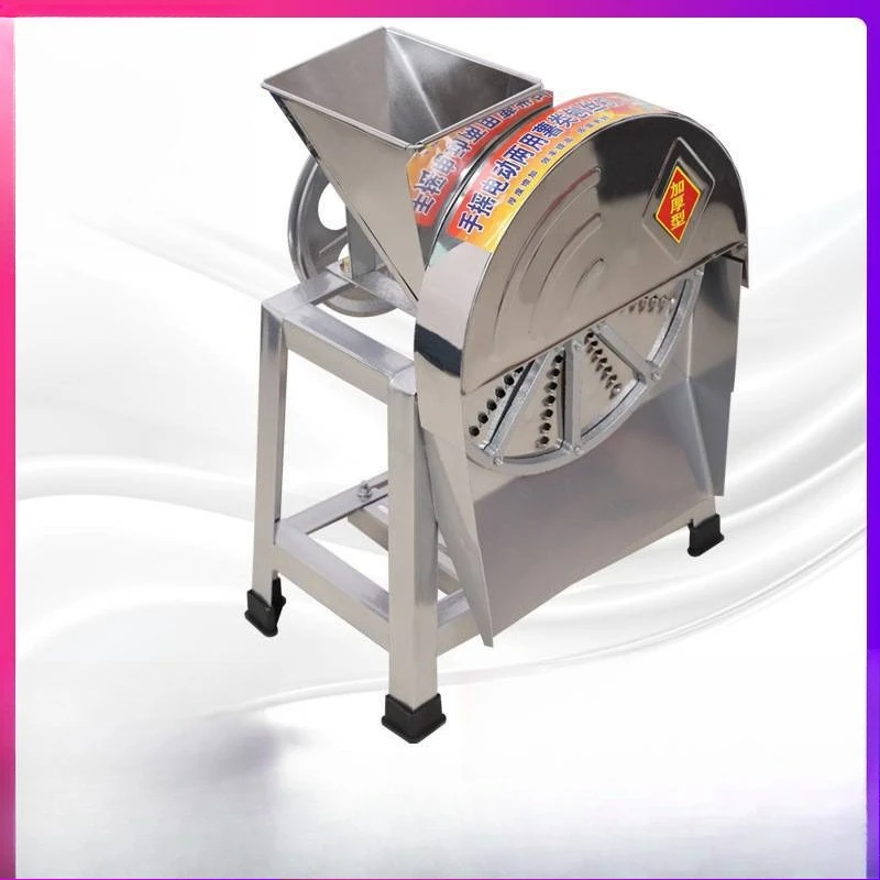 

Electric potato, sweet potato, radish cutting machine, household breeding, hand-crank silk wiper, cassava shredding and slicing