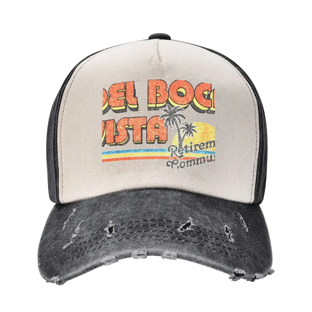 

Del Boca Vista/Faded Style 90s DesignCap Бейсбольная кепка чайная шляпа шляпа на день рождения Мужская роскошная женская кепка для мальчиков