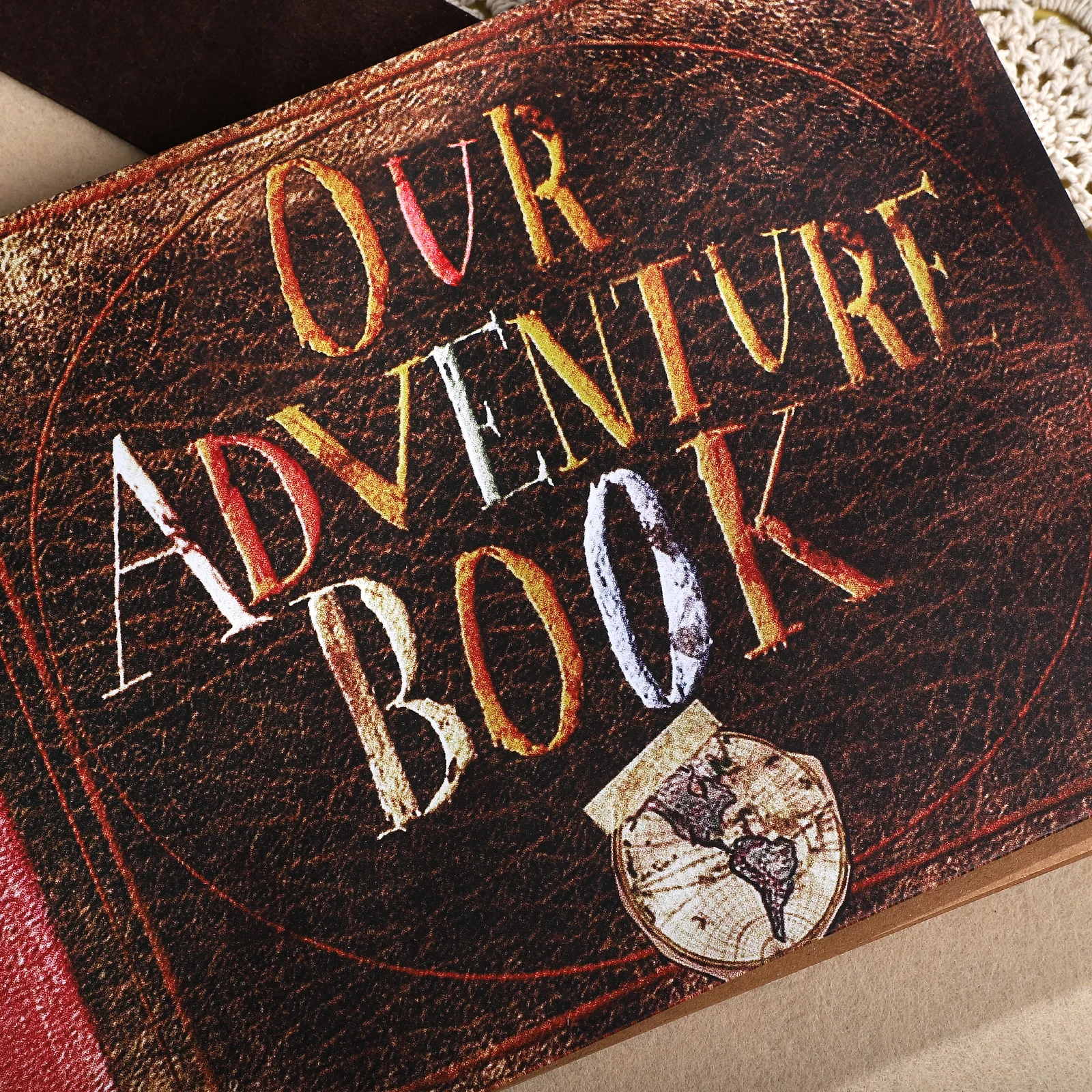 10amaran OUR Adventure PleSeries Kraft Paper Inner Page, Photo Album, Creative DIY Journal, Staacquering, DIY