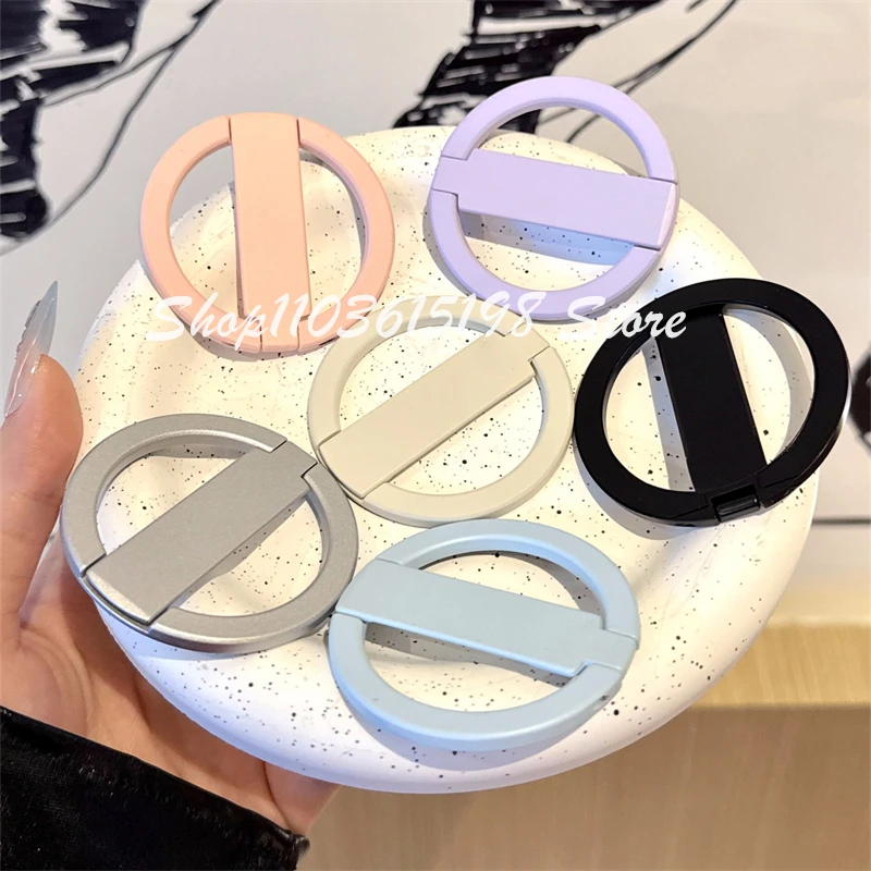 

Корейская милая цветная складная ультратонкая подставка для телефона, высококачественный держатель для мобильного телефона, поворотный флип-держатель для настольного телефона, аксессуары для телефонов