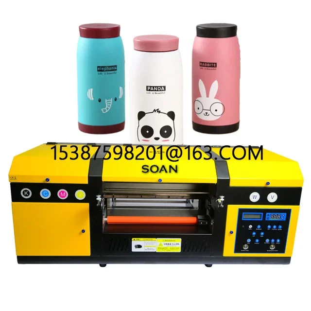 

The hot selling A3 two heads Xp600 2in1 small digital uv dtf inkjet flatbed printer For phone case pvc film printing pen sticker