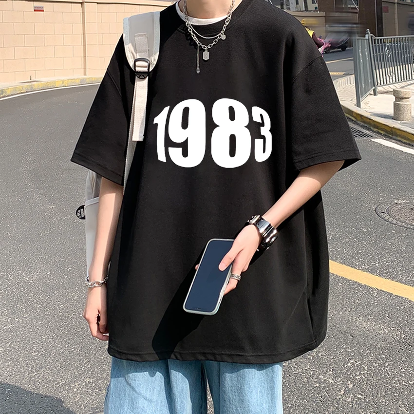 

Hot Sale Joost Klein 1983 Merch printed T shirt Men Women Fashion Y2k short sleeve T-shirts Unisex Oversized 100% Cotton Tops
