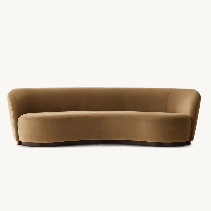Modern Five-Star Hotel Lobby Sofa Bed Luxury Villa Living Room Furniture Home Living Room Sofa Set Resort Living Room Sofa Bed