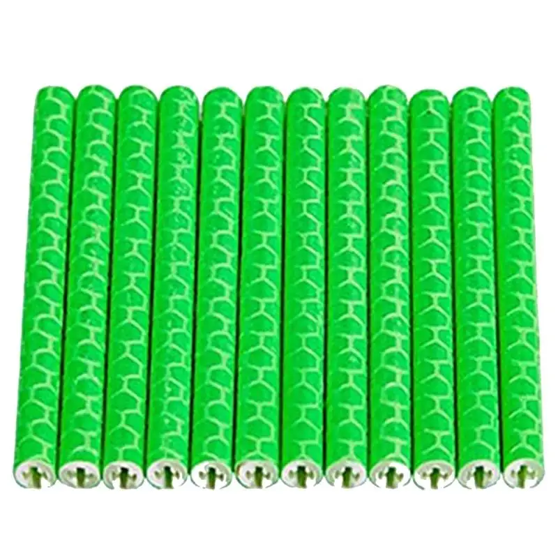 12/24/48 قطعة عجلة دراجة المتحدث ملصق عاكس أنبوب ملون تحذير ضوء السلامة لتقوم بها بنفسك عاكس طقم أمان عاكس