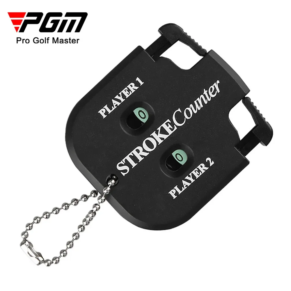 PGM 1pcs Golf Scorer Dual Dial Counting Black Square Golf Supplies Accessories Factory Direct Selling JFQ003