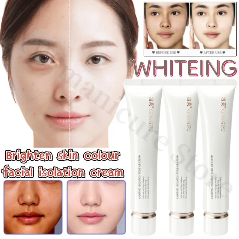 Facial Isolation Cream Face Lady Cream Lazy Concealer Neck Nourishing Skin Brightening Boys and Girls Nude Makeup