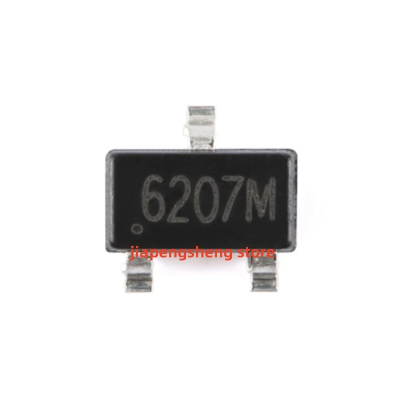 

20PCS original genuine CC6207MST SOT-23 full polarity micropower Hall effect switching sensor triode