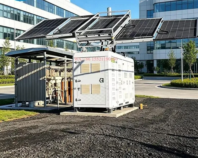 wmwmnu for CNMC 40KW 50KVA 60KW Hybrid Power Station Solar Diesel Generator Set Containerized Energy Storage System for