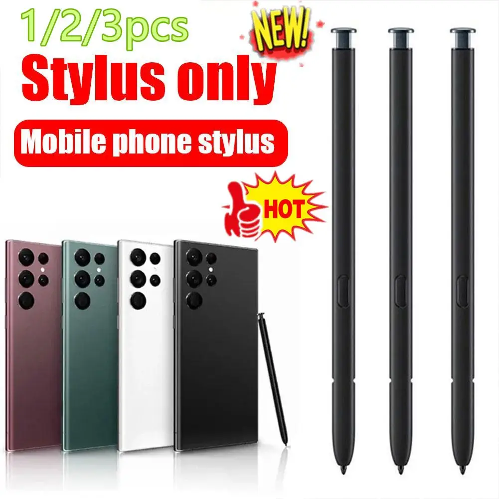 

1/2/3PCS Universal Stylus S Pen For Samsung Galaxy S22 Ultra Mobile Phone Stylus Active Touch Screen Pen Replacement