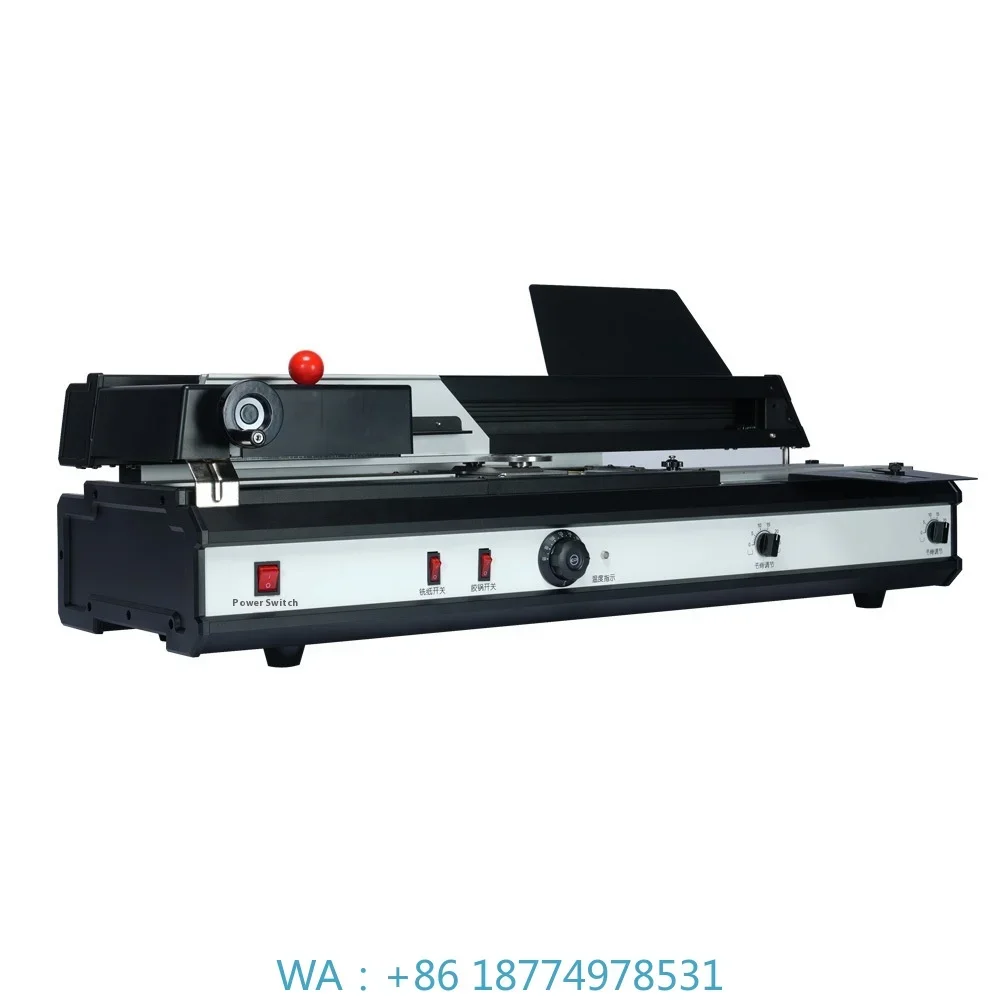Manual Gluing Machine A4 Small Hot Melt Glue Binding Semi-Automatic Condition New Condition460A Desktop