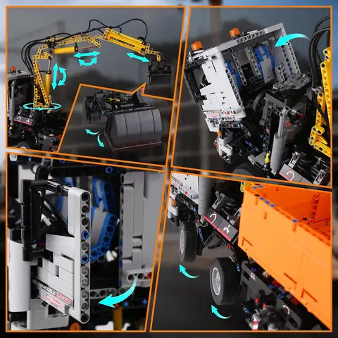 8 best sales टेक्निक लेगो ट्रक - №5