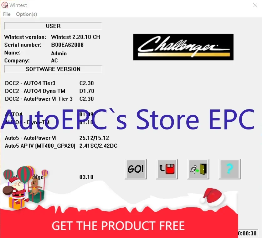 AutoEPC WinTest 2.20.10 For Challenger