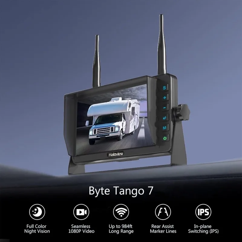 Byte Tango 1080P HD Wireless 3-Camera System BT7 Plus