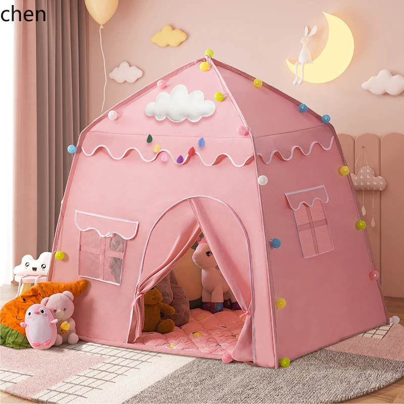 

HXL small tent indoor household small castle outdoor game separate bed sleeping artifact