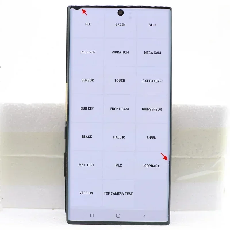 AMOLED Display Note 10 Plus For Samsung Galaxy note10 plus LCD N975 N975F Touch Screen Digitizer Assembly for samsung note 10+