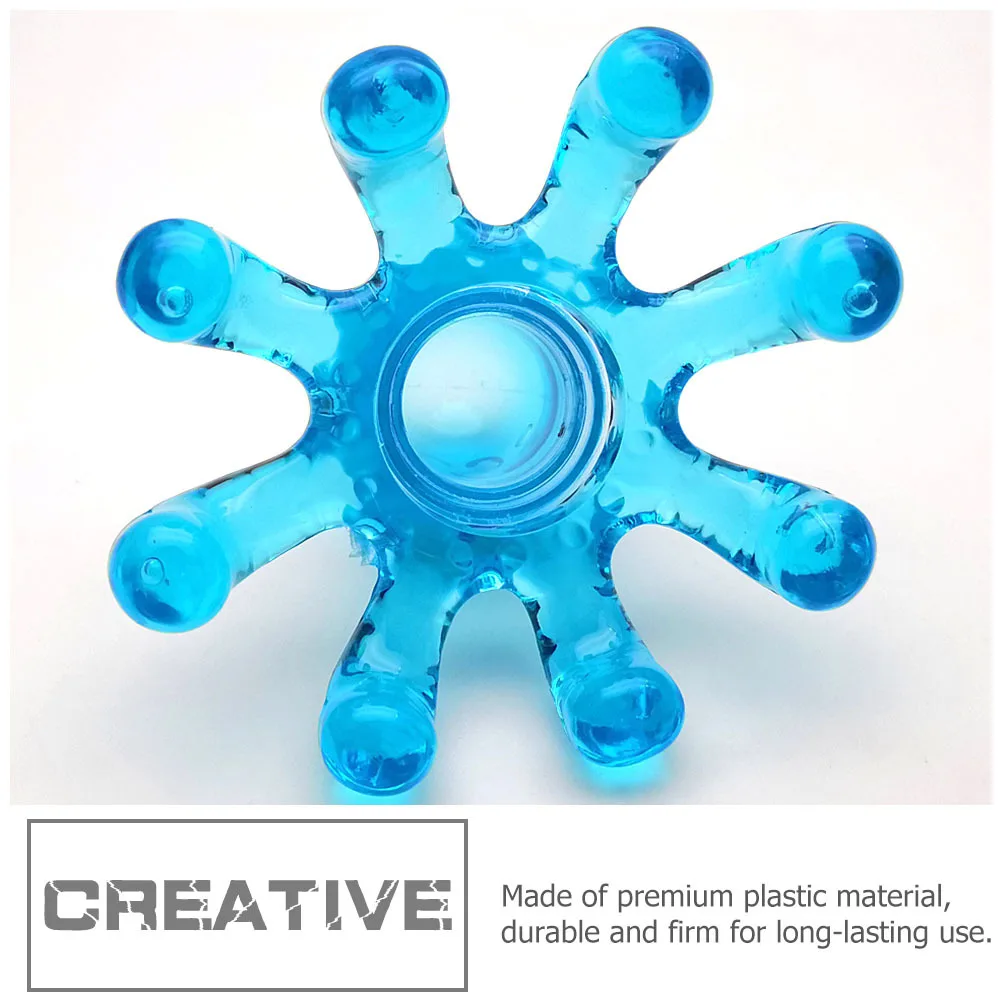 

2pcs Massage Octopus Scalp Scratcher Durable Plastic Head Tool Itching Relief Blood Circulation Stress Relaxation Household