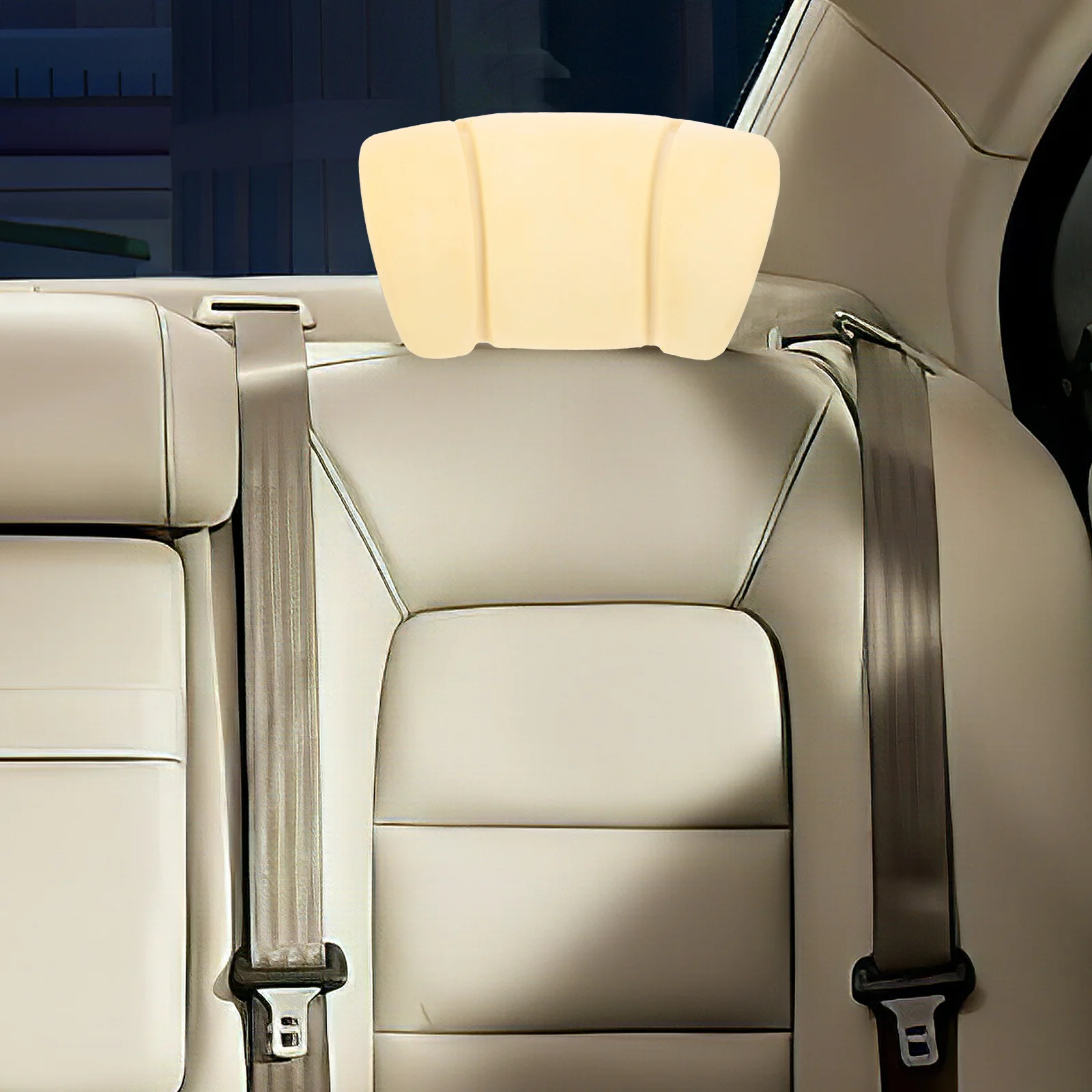 

Вставка для подушки автомобильного сиденья, сменная пенопластовая эргономичная поддержка шеи, сварная железная трубка, легко чистится и обслуживается, вставка для автоматического подголовника