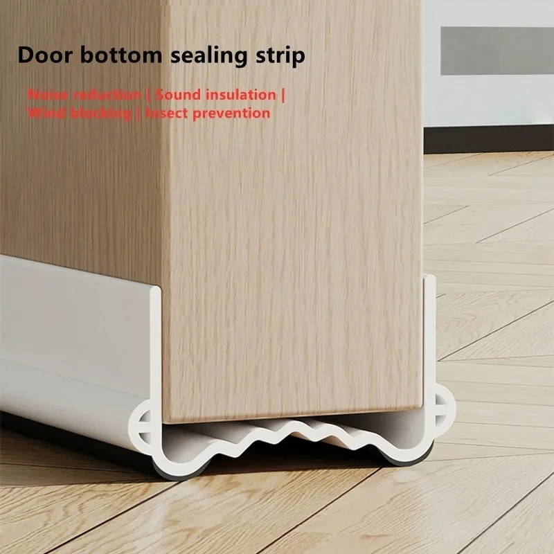 

1 шт., 1 м x 8 см, уплотнительная лента для дверей, защита от насекомых, звукоизоляционная заполняющая лента для дверных швов, ветрозащитная дверная пробка внизу