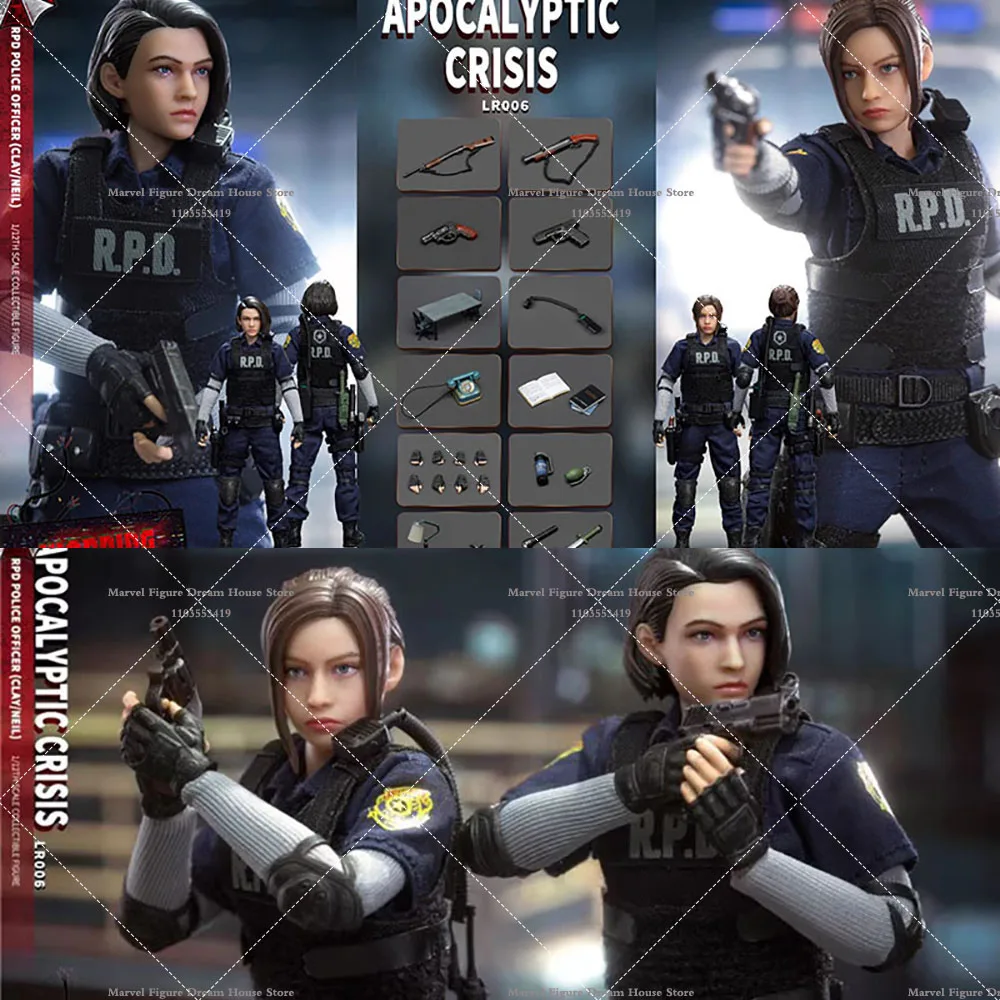 

BROTOYS LR006 масштаб 1/12 зомби человека Doomsday Crisis RPD костюм полицейского глина Neil 12 дюймов двойная фигурка модель игрушки